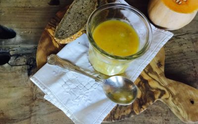 Butternut pumpkin, apple & curry soup