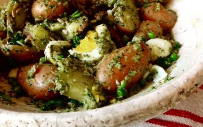 Herbed potato salad