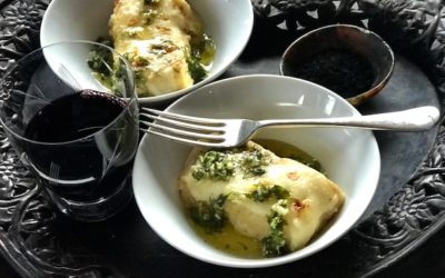 Three cheese semolina gnocchi