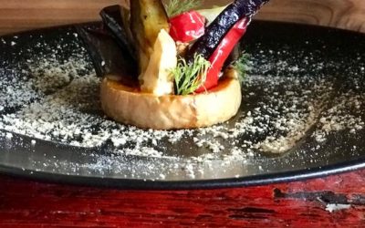 Roasted winter vegetables