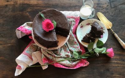 Deliciously moist chocolate cake