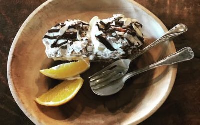 Hazelnut & Orange Roulade